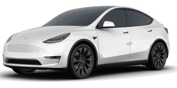 TESLA MODEL Y 2021 5YJYGDEF4MF267104 image
